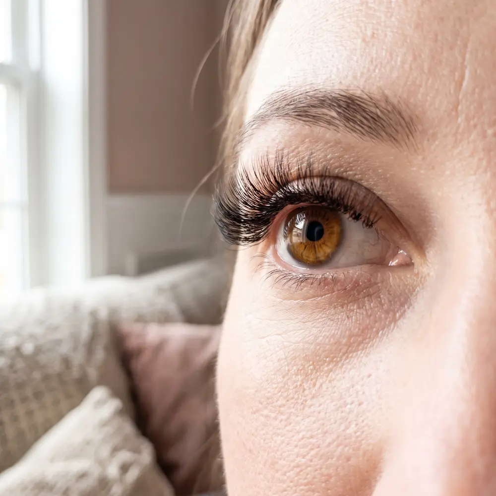 Doll-eye volume lash extensions
