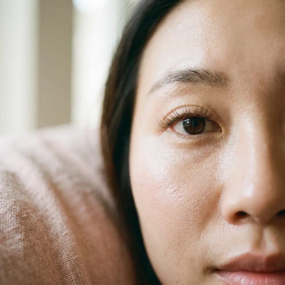 Light hybrid lash extensions